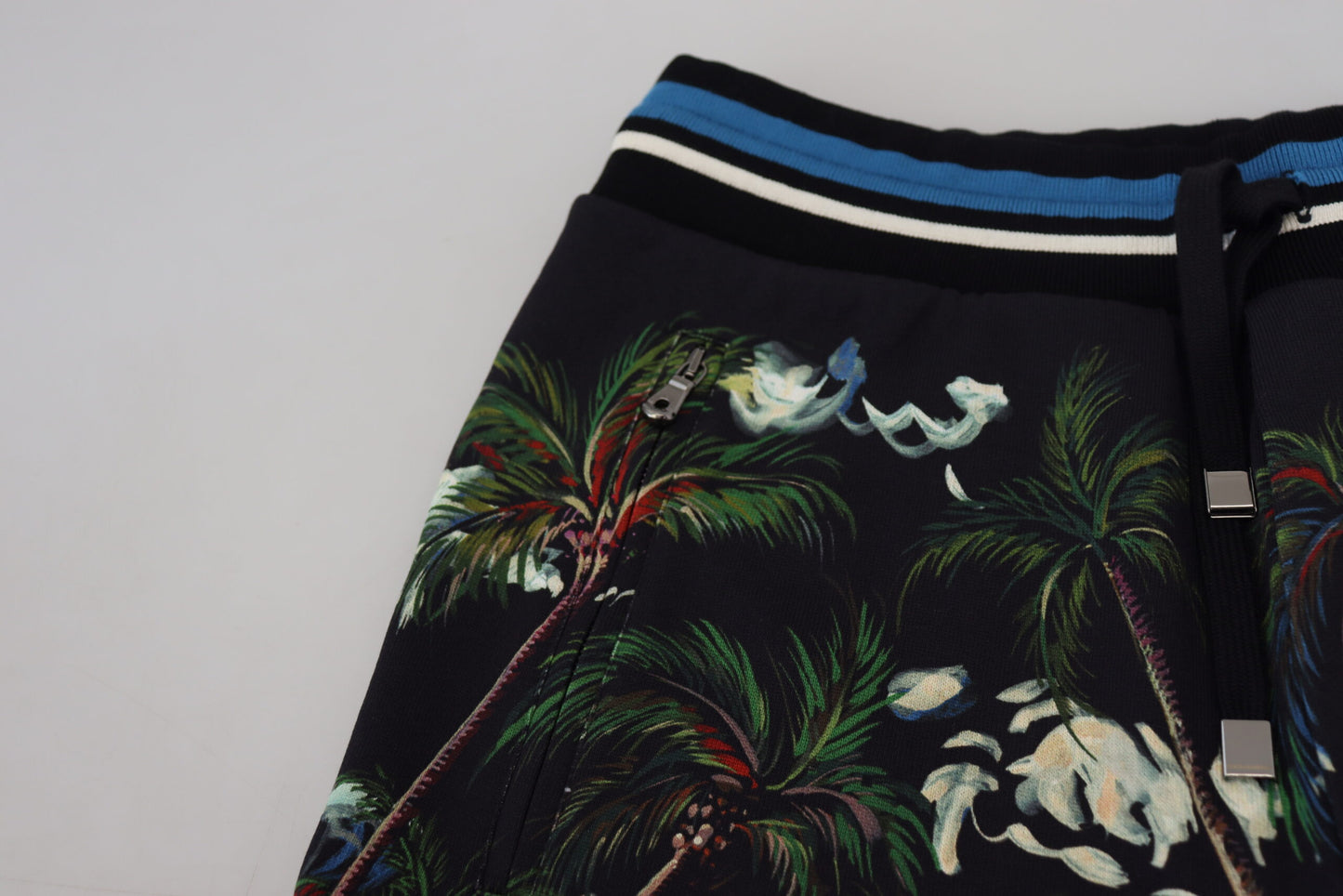 Dolce & Gabbana Volcano Print Casual Knee-Length Shorts