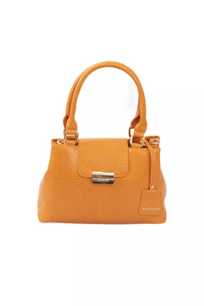 Bolso bandolera de poliuretano color naranja para mujer Baldinini Trend