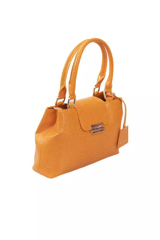 Bolso bandolera de poliuretano color naranja para mujer Baldinini Trend