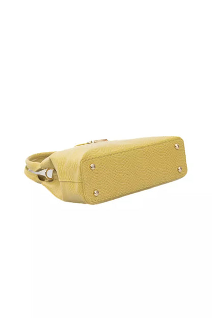 Bolso bandolera de poliuretano amarillo para mujer Baldinini Trend