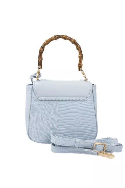 Bolso bandolera Baldinini Trend de poliuretano azul claro para mujer