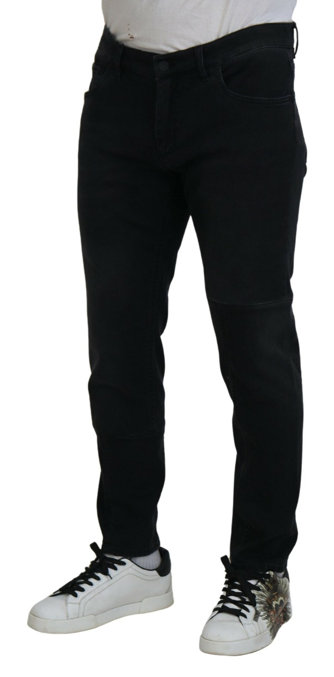 Dolce &amp; Gabbana Chic Black Skinny Denim Jeans