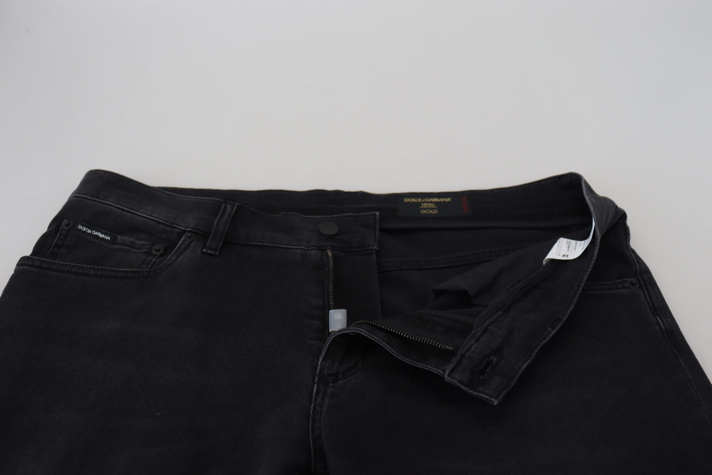 Dolce &amp; Gabbana Chic Black Skinny Denim Jeans