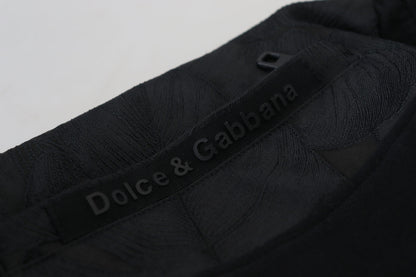 Pantalones jogger negros elegantes de Dolce &amp; Gabbana para el hombre moderno