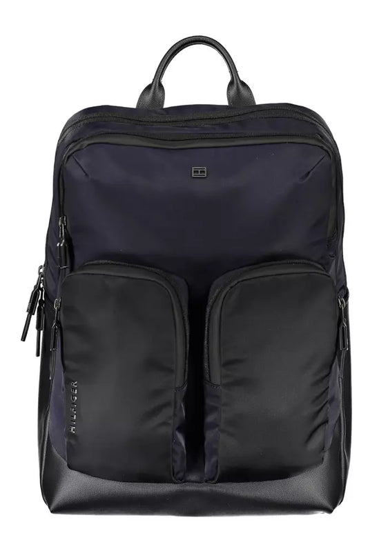 Mochila Tommy Hilfiger de polietileno azul para hombre