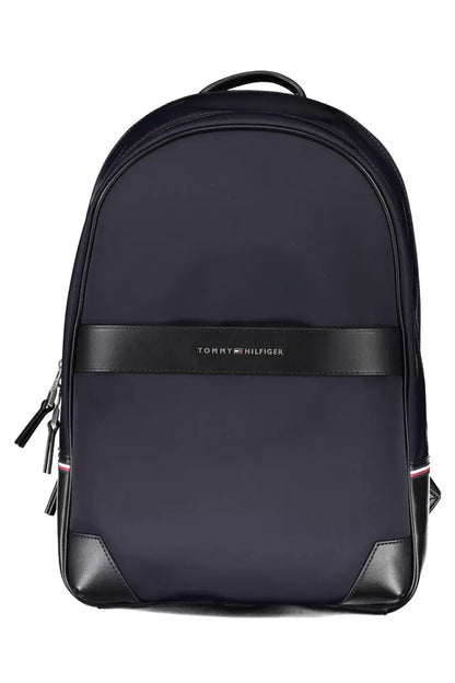 Mochila Tommy Hilfiger de polietileno azul para hombre