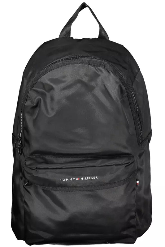 Mochila Tommy Hilfiger de poliéster negra para hombre