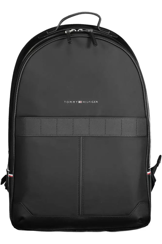 Mochila Tommy Hilfiger de poliéster negra para hombre