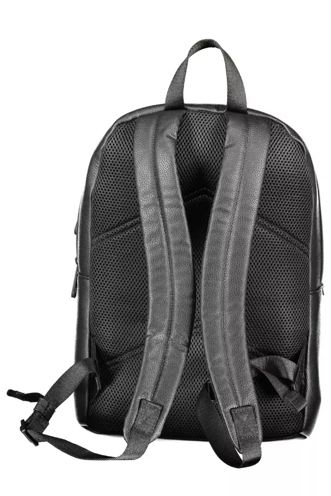 Mochila Calvin Klein de polietileno negra para hombre