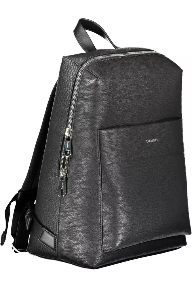 Mochila de poliéster negra para hombre de Calvin Klein