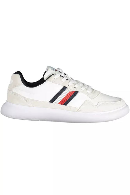 Zapatillas de deporte blancas de cuero para hombre de Tommy Hilfiger