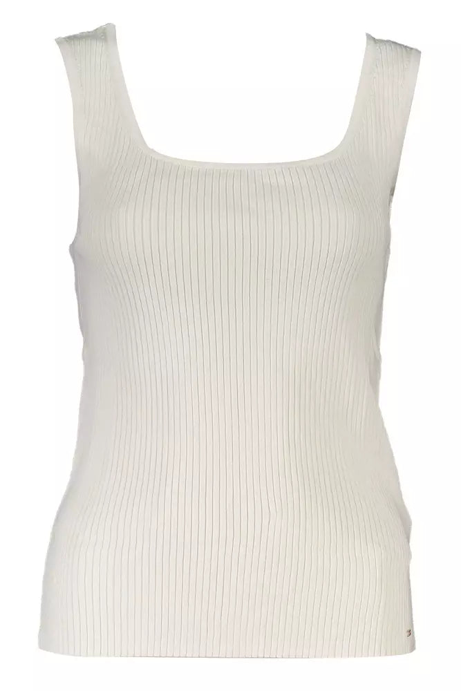 Top blanco modal de mujer de Tommy Hilfiger