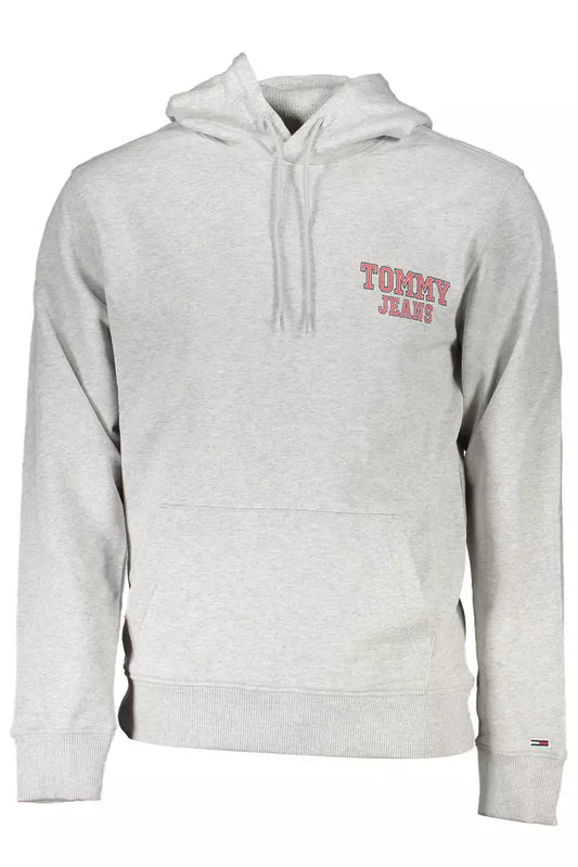 Suéter de algodón gris Tommy Hilfiger para hombre