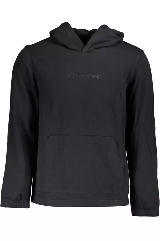 Suéter de algodón negro de Calvin Klein para hombre