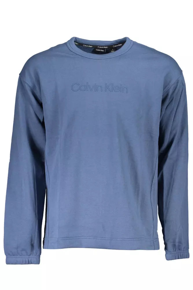 Suéter de algodón azul de Calvin Klein para hombre