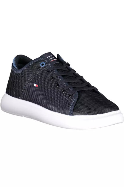 Zapatillas Tommy Hilfiger azules de poliéster para hombre