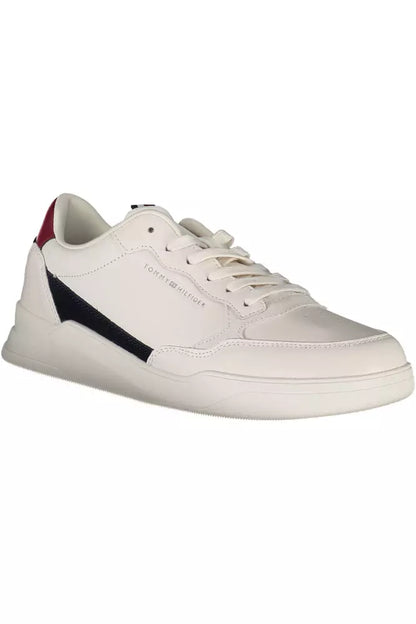 Zapatillas de deporte blancas de cuero para hombre de Tommy Hilfiger