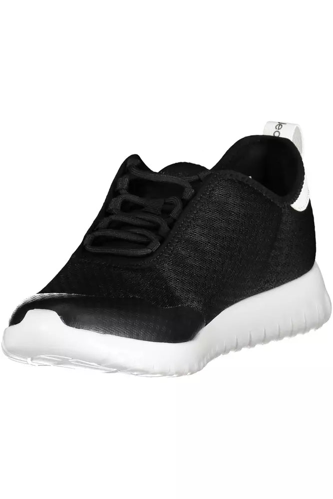 Zapatillas Calvin Klein negras de poliéster para hombre