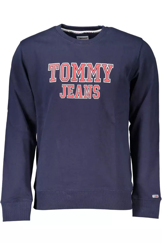 Suéter de algodón azul Tommy Hilfiger para hombre