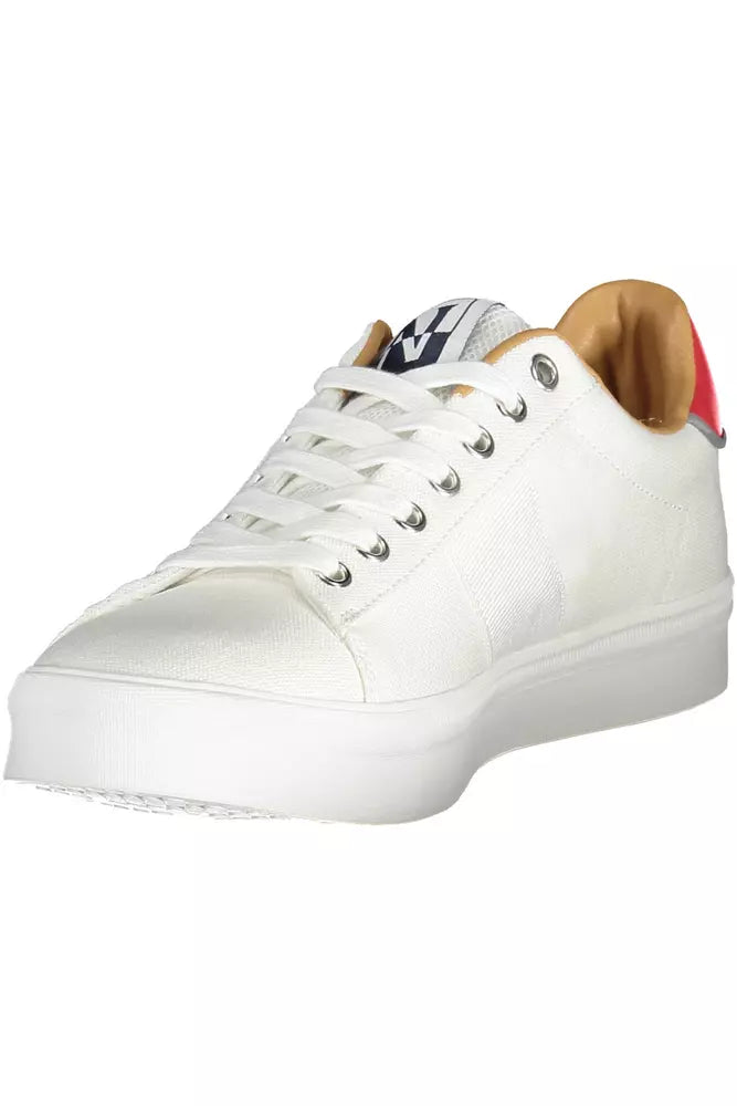 Napapijri vit polyester sneaker för män