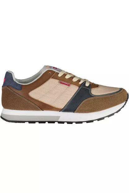 Carrera Brun ECO Läder Sneaker för män