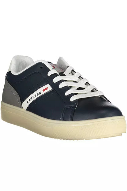 Carrera blå polyeten sneaker för män