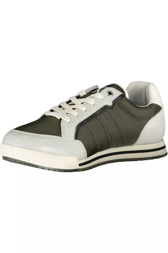 Calvin Klein Grön Polyester Sneaker för män