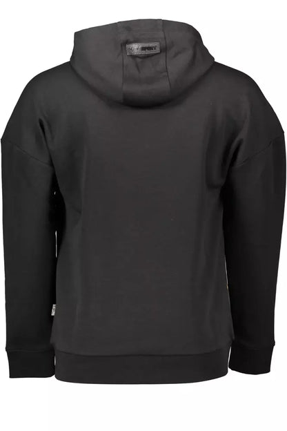 Plein Sport Black Cotton Herrtröja