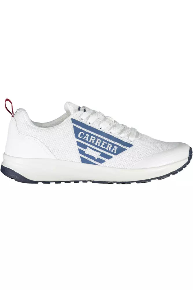 Zapatillas de deporte blancas de polietileno para hombre de Carrera