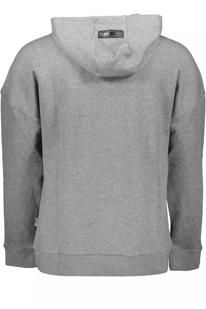 Sudadera de hombre de algodón gris Plein Sport