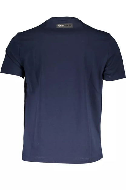 Camiseta de algodón azul para hombre de Plein Sport