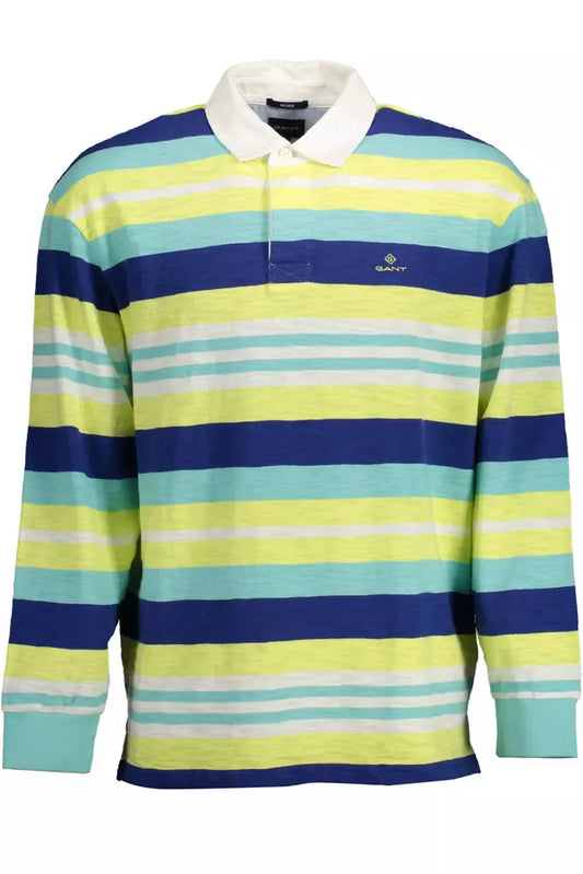 Polo de algodón amarillo Gant para hombre