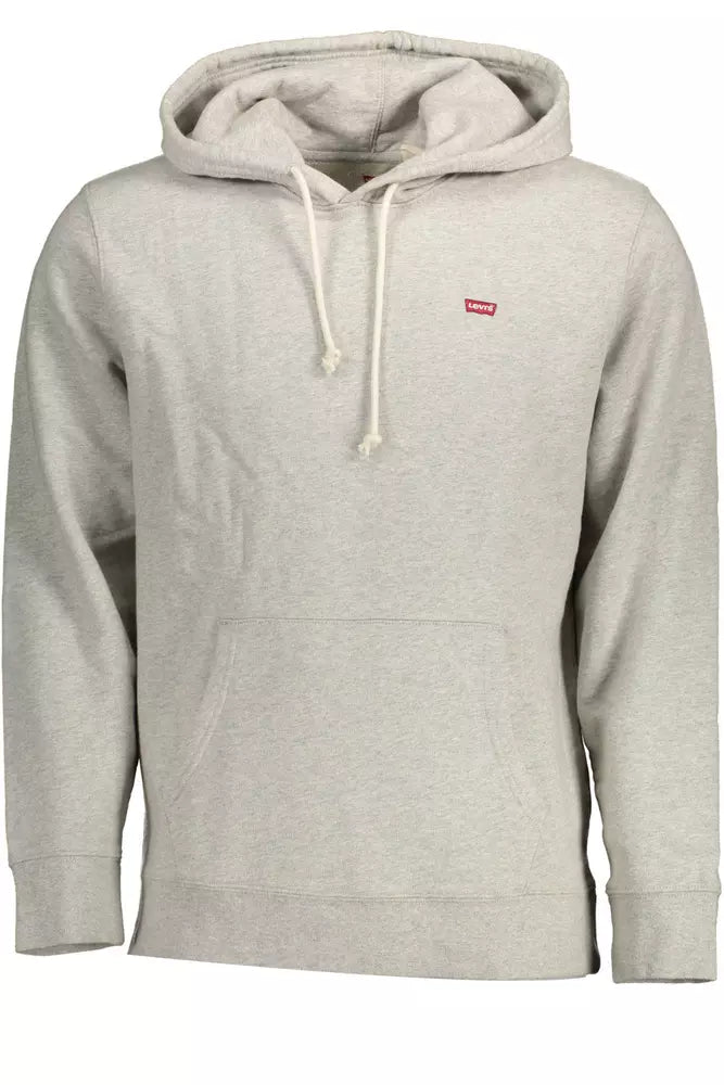 Levi's Gray Cotton Men Sweater