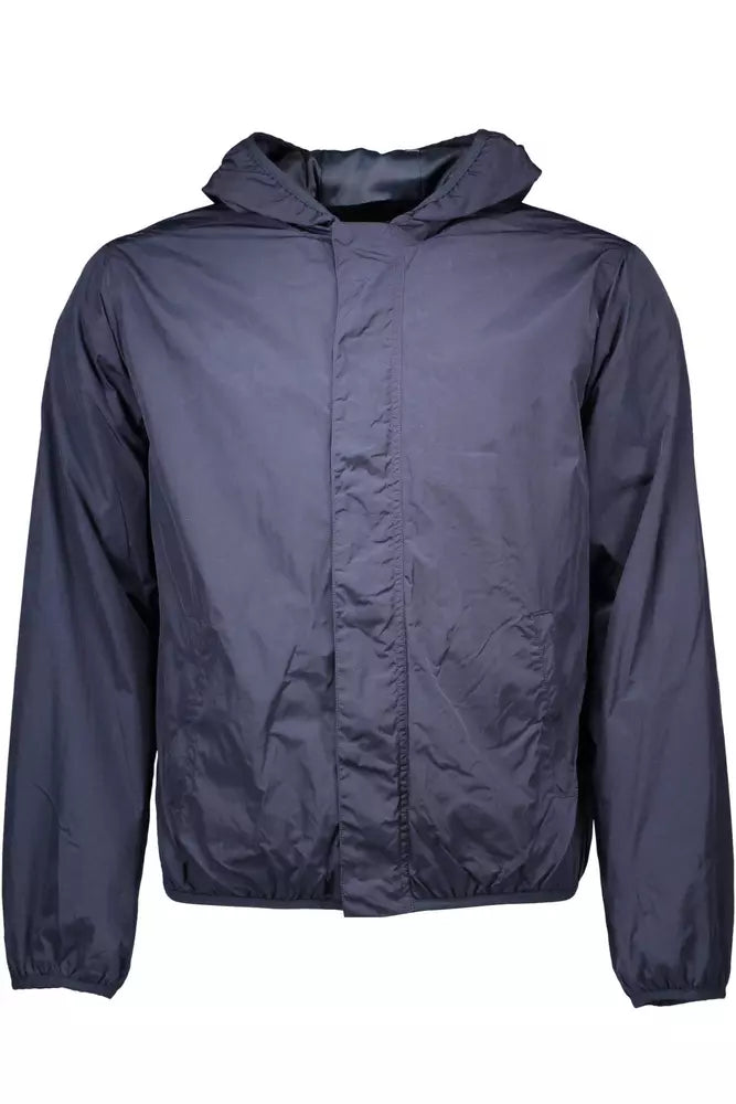 Chaqueta de nailon azul Gant para hombre