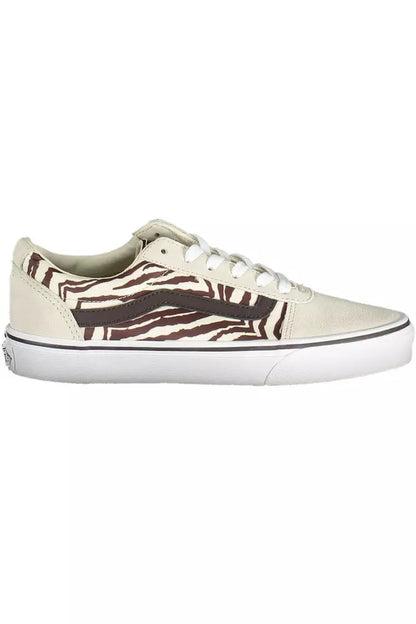 Vans Beige Läder Sneaker för kvinnor