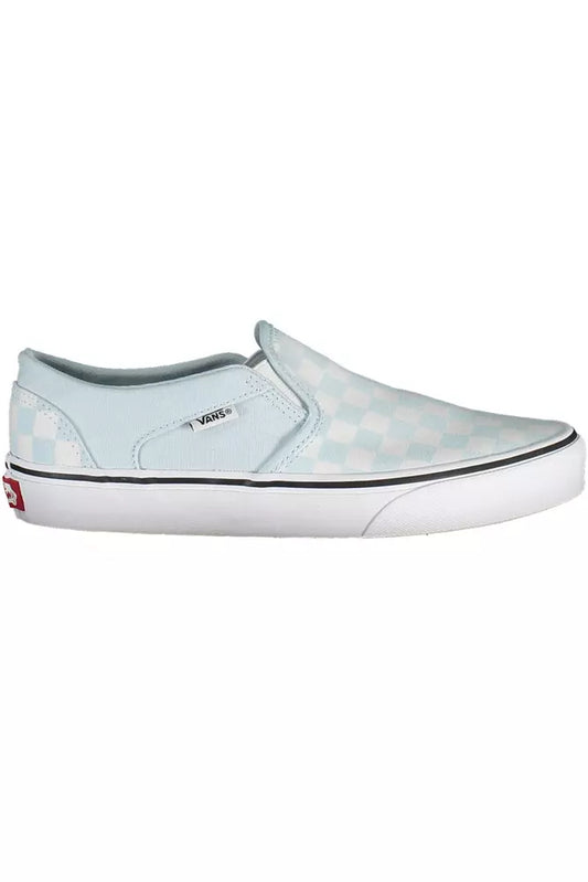 Zapatillas Vans de poliéster azul claro para mujer