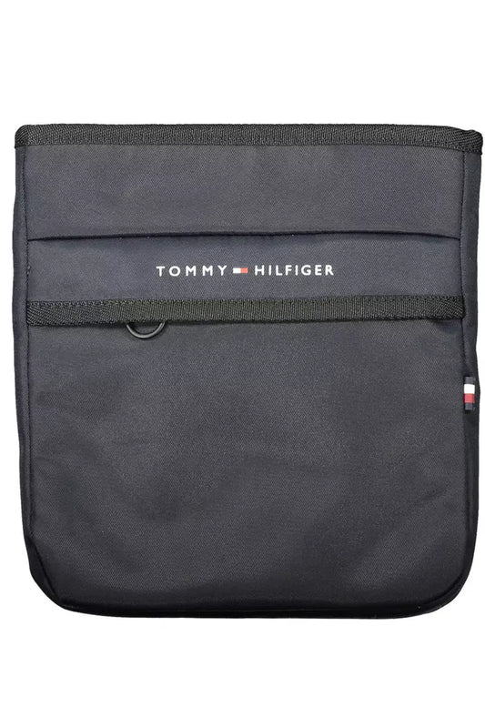 Tommy Hilfiger blå polyester axelväska för män