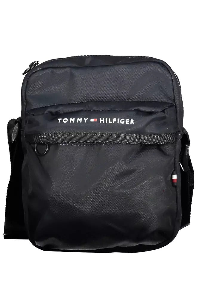 Tommy Hilfiger blå polyester axelväska för män