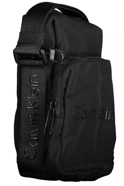 Calvin Klein Black Nylon Men Shoulder Bag