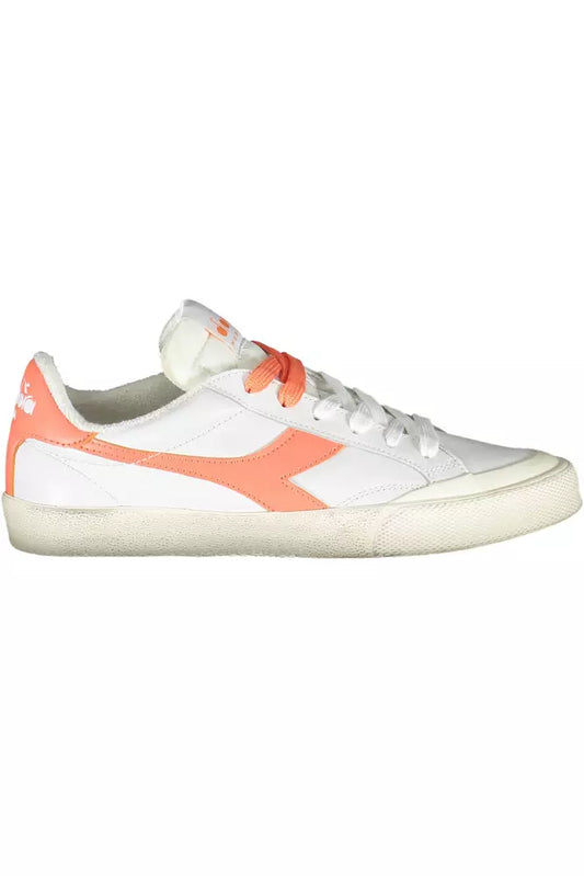 Zapatillas de piel blancas para mujer Diadora