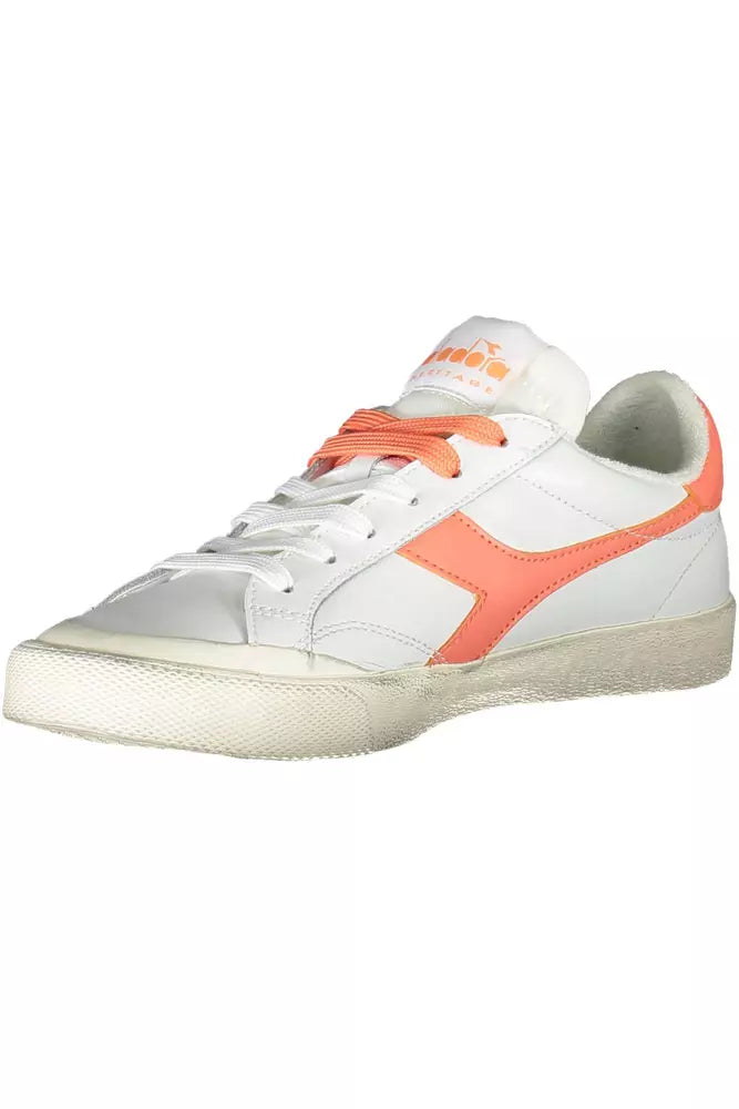 Zapatillas de piel blancas para mujer Diadora