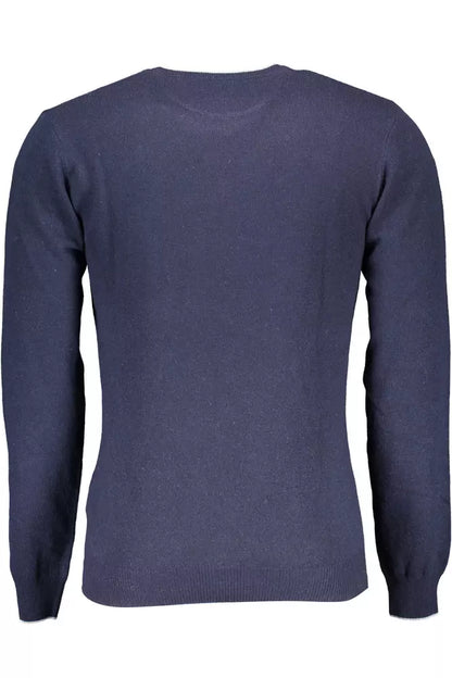 U.S. POLO ASSN. Blue Wool Men Sweater