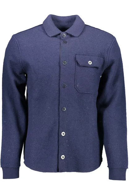 Gant Blue Wool Herrtröja