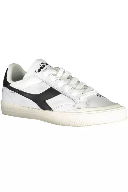 Zapatillas de piel blancas para mujer Diadora