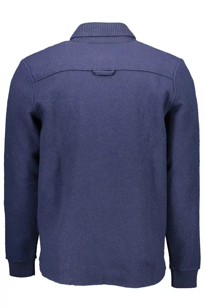 Gant Blue Wool Herrtröja