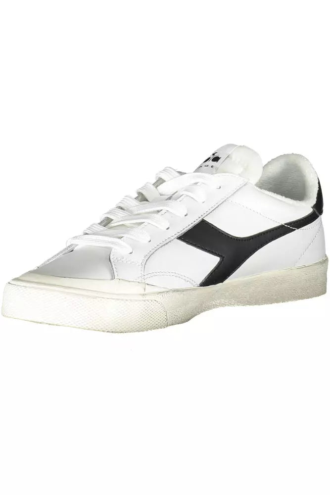 Zapatillas de piel blancas para mujer Diadora