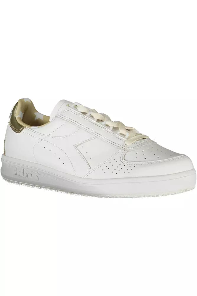 Zapatillas de piel blancas para mujer Diadora