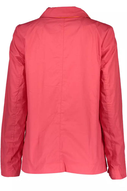 Gant Red Cotton Women Jacket