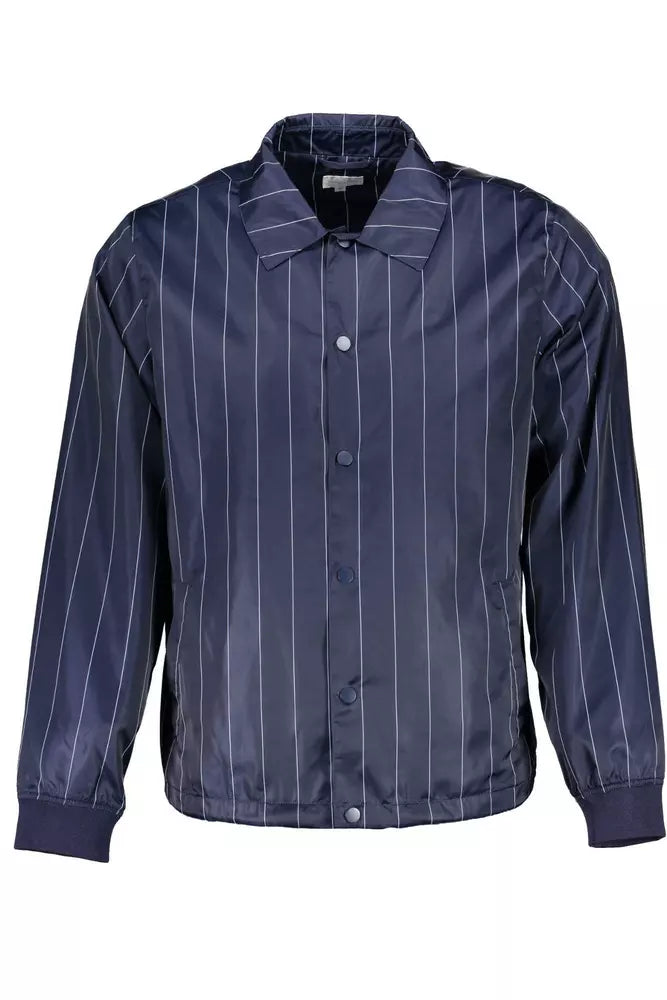 Chaqueta de poliéster azul Gant para hombre