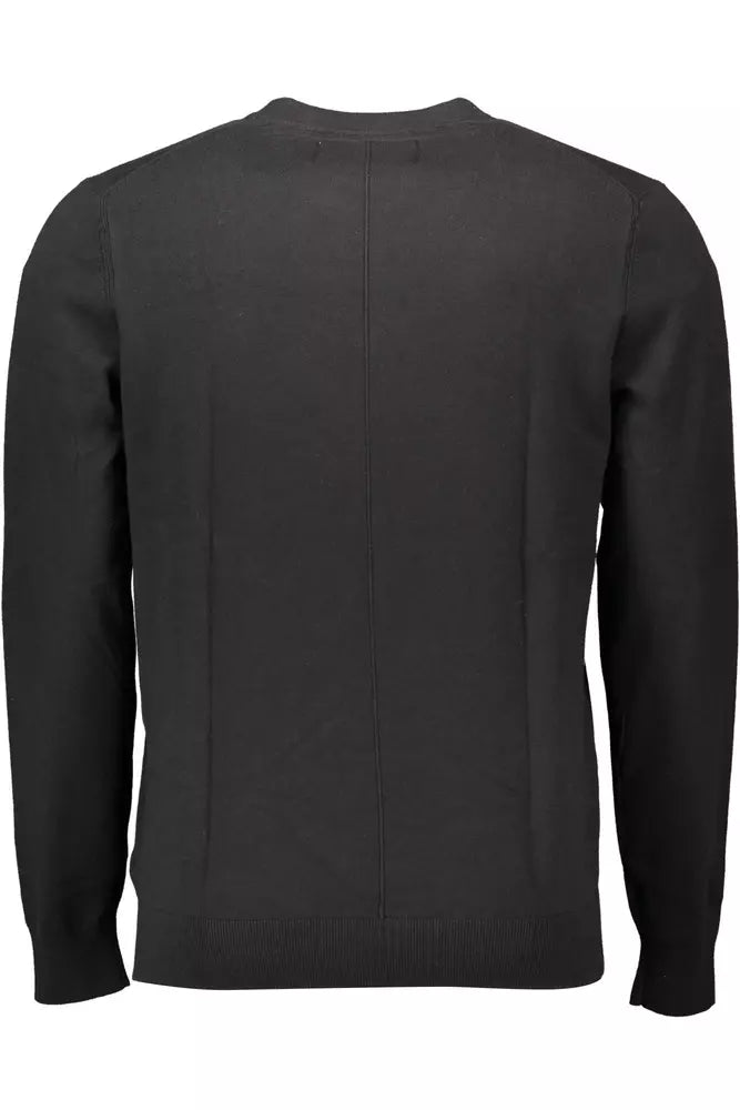 Calvin Klein Black Cotton Men Sweater